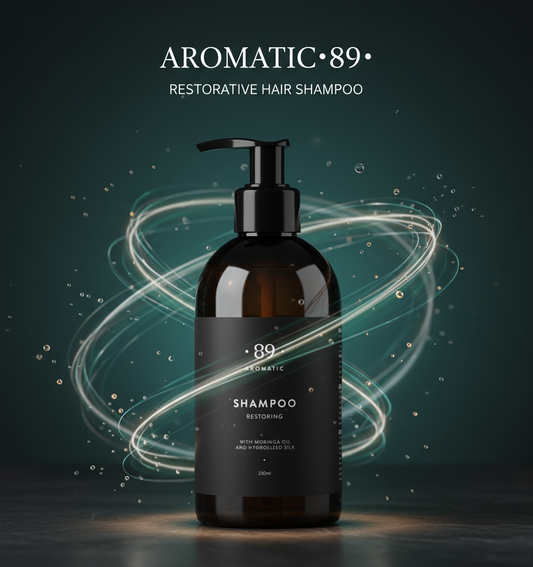 Banner AROMATIC•89• Shampoo Restaurador de Cabelo
