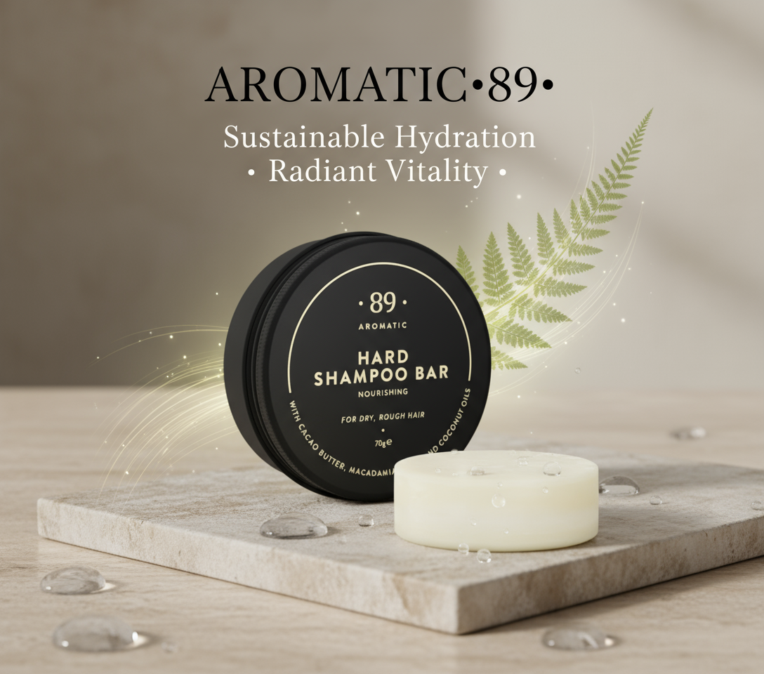 Banner AROMATIC•89• Shampoo Sólido Nutritivo