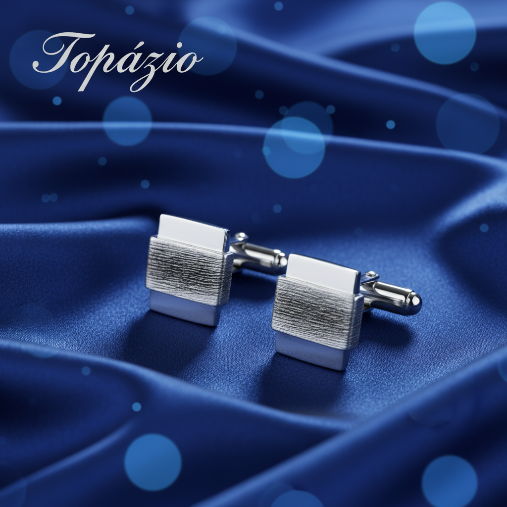 Banner Botões de Punho Dandy Topázio