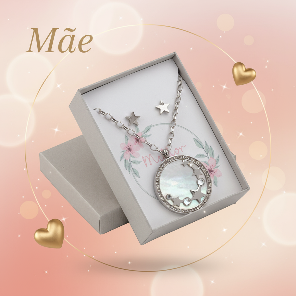 Banner Conjunto Mãe - Aço