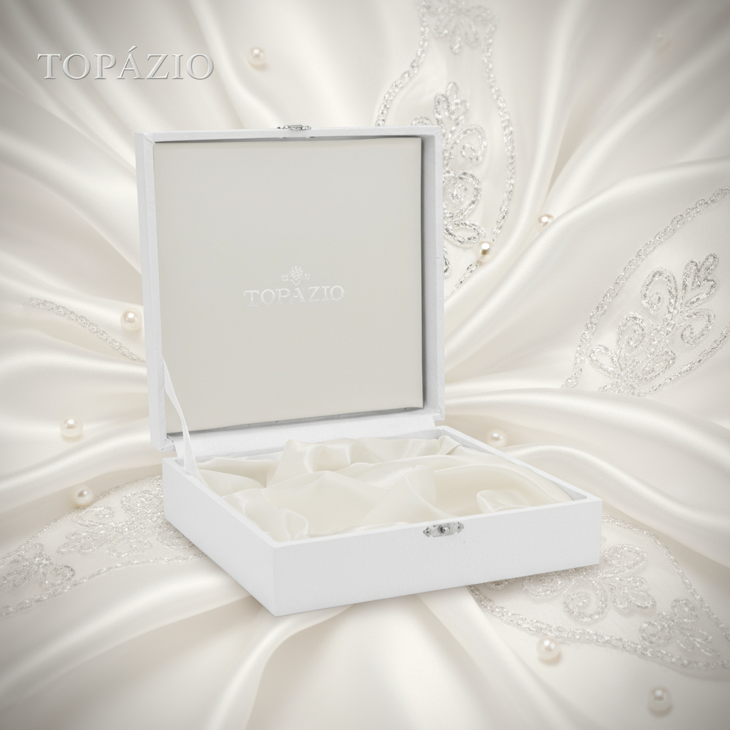 Banner Estojo Concha Batismal Forro Cetim