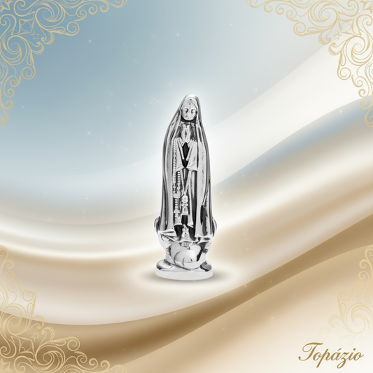 Banner Imagem Nossa Senhora de Fátima 5cm - Topázio