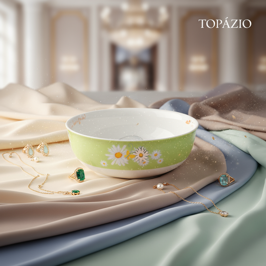 Banner Tigela Coelhinho Porcelana Decorativa