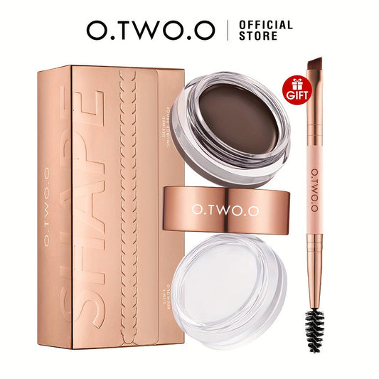 Kit dual action sobrancelhas waterproof com creme e cera O.TWO.O da Sexy Spot 82