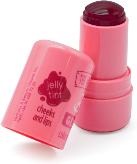 Blush para labios e bochechas melancia - The Fruit Company em embalagem rosa, nutre e hidrata a pele.