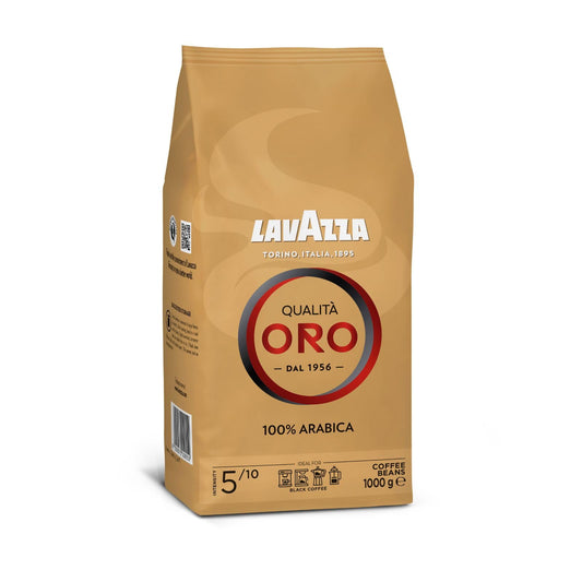 Café em grãos Lavazza Crema e Gusto Classico, torrefação escura, ideal para máquinas de café espresso, 1 kg