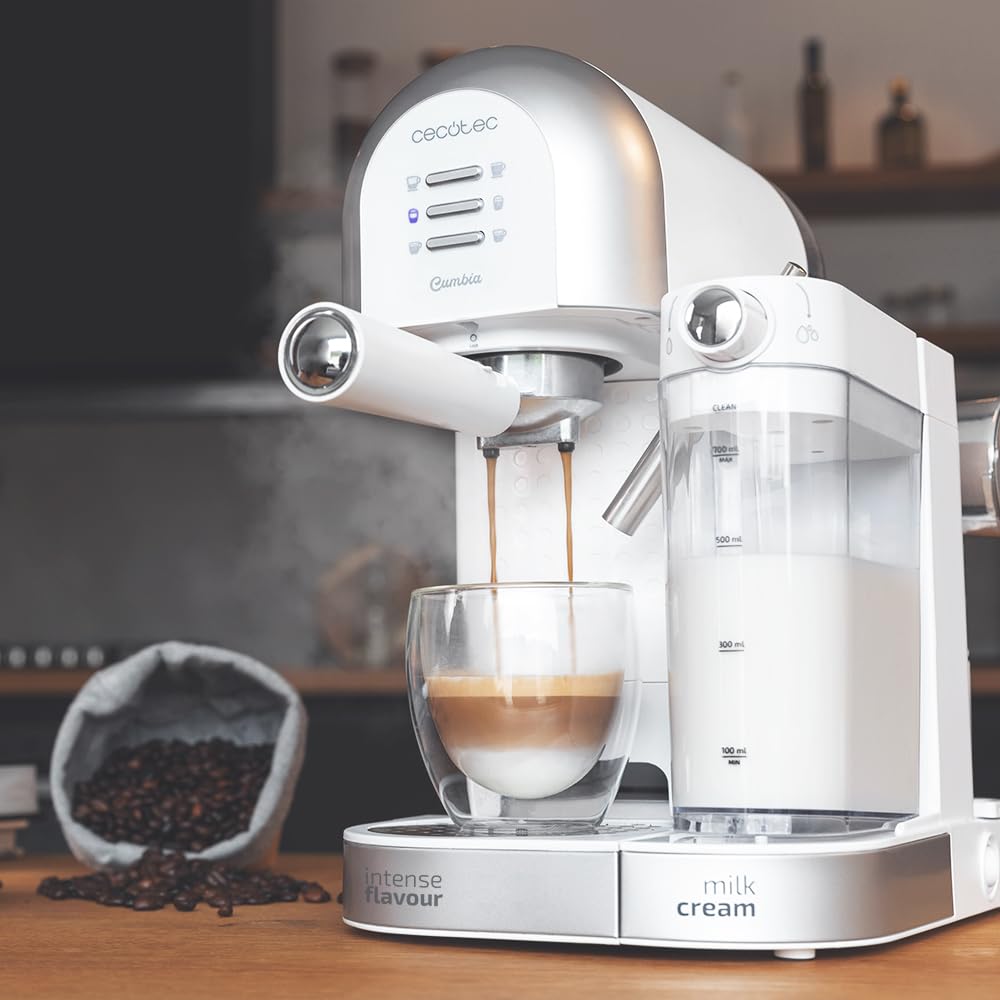 Cafeteira semiautomatica Cecotec Power Instant-ccino 20 Chic com café moído e em cápsulas