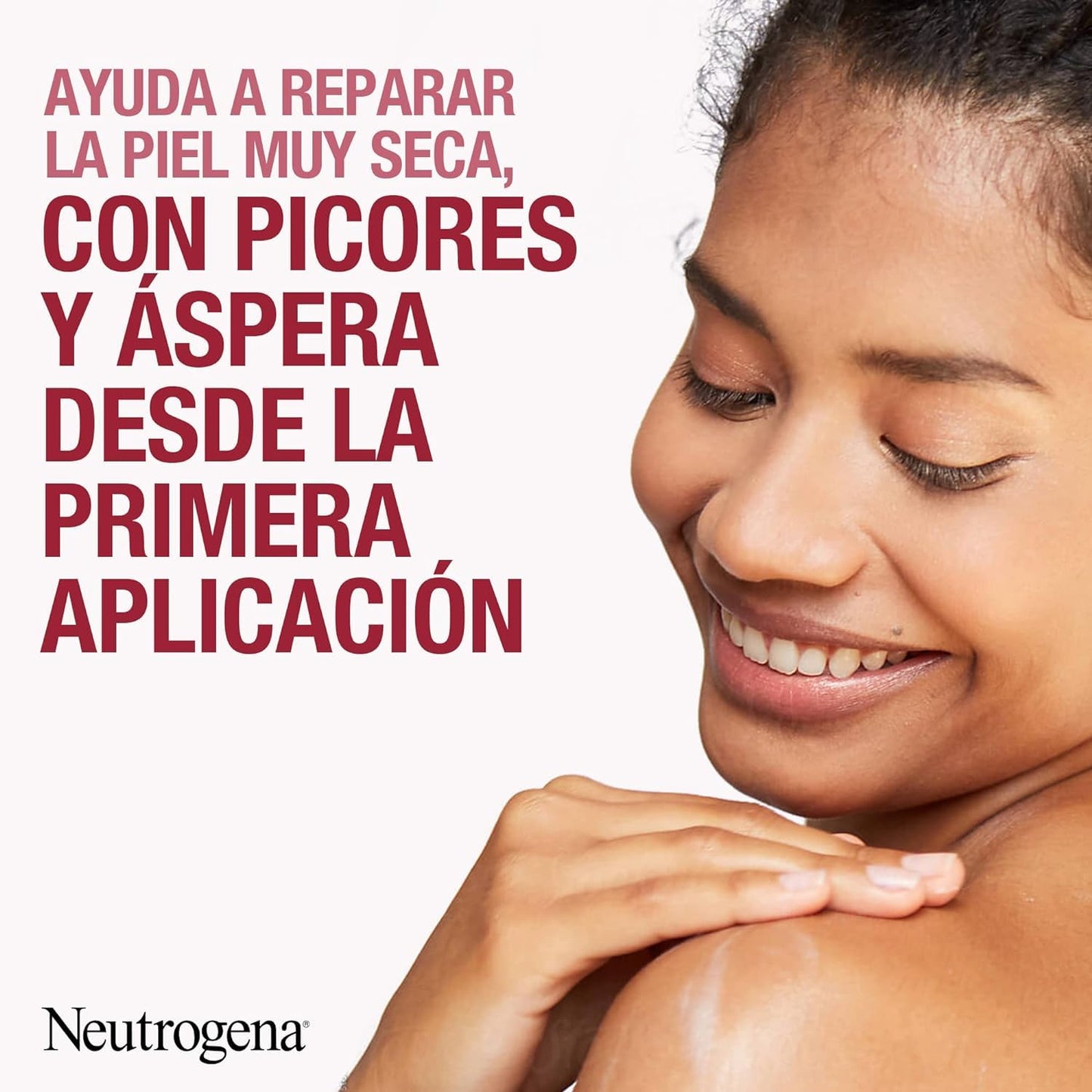 Creme reparador pele seca Neutrogena em embalagem de 2 x 750 ml com glicerina e centella asiática