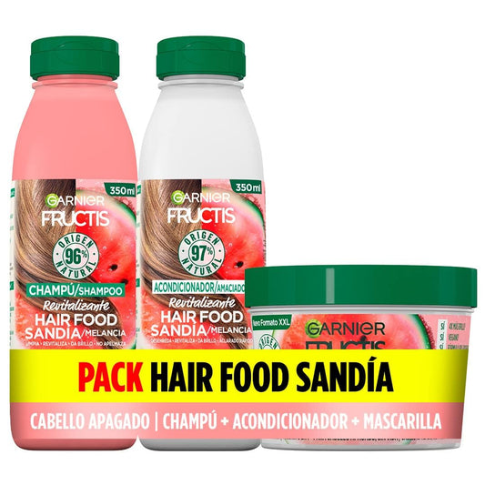 Pack Garnier Hair Food Melancia - Shampoo e Condicionador