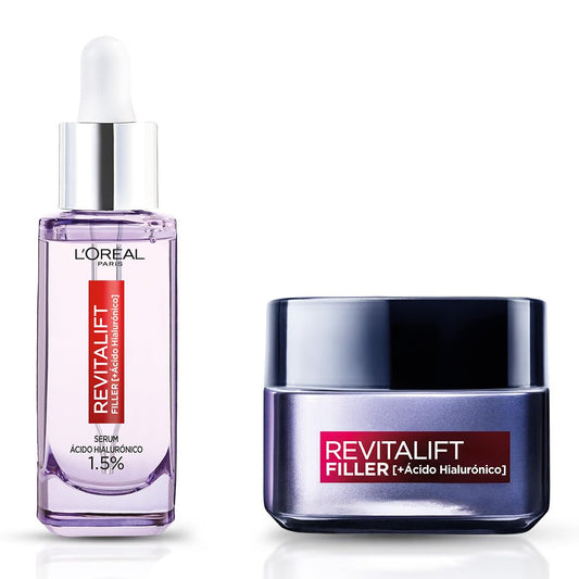 L'Oreal Paris Revitalift Filler Soro Antienvelhecimento com 1.5% de Ácido Hialurônico, 30 ml para pele rejuvenescida