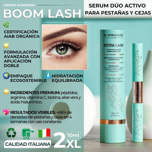 Soro XXL BIO para nutrição de sobrancelhas e cílios, com ingredientes ativos para aumento de volume em quatro semanas