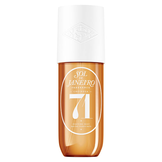 Frasco de 240 ml do perfume Sol de Janeiro Cheirosa 40 em uma embalagem elegante