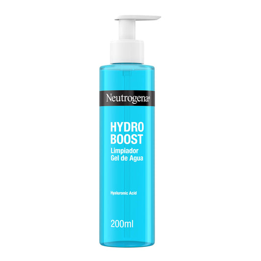Removedor de maquiagem Neutrogena Hydro Boost, gel de limpeza facial de 200 ml para todos os tipos de pele