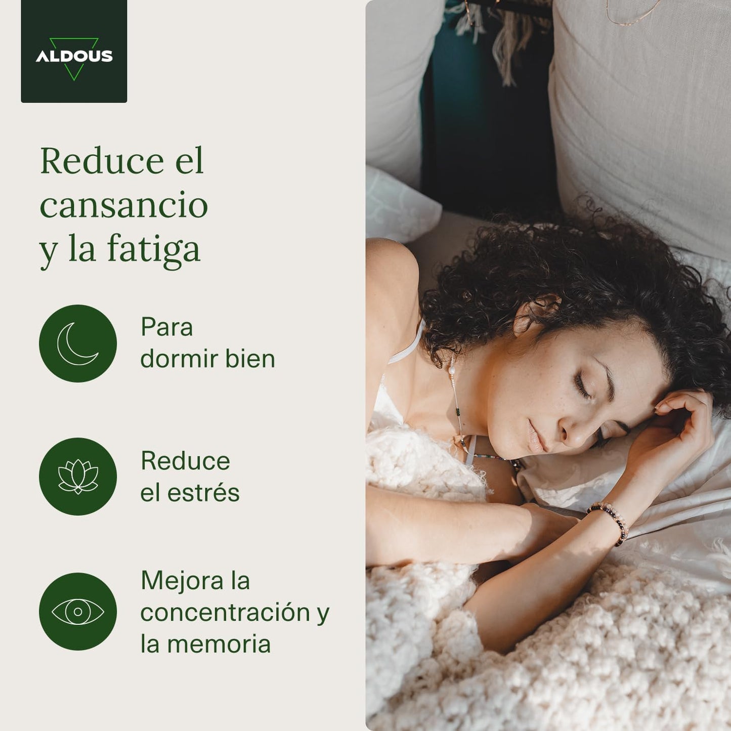 200 Cápsulas de Triptófano Aldous Labs com melatonina e magnésio para um sono melhor e descanso profundo