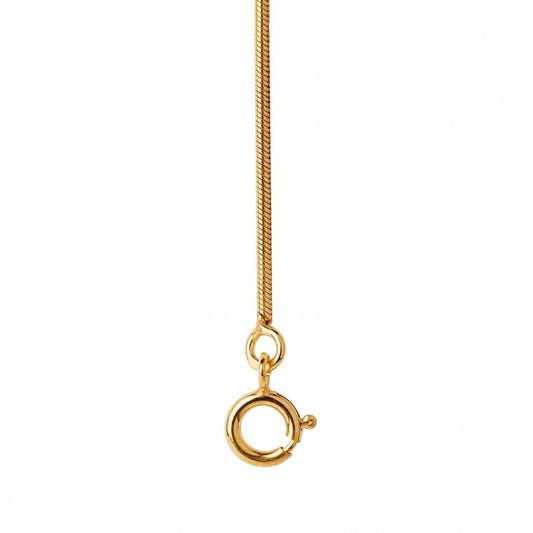 corrente dourada rabo rato fina em ouro com fecho de mola redondo design elegante Carmo Joalheiros