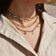 Pack de 3 collares sencillos de acero