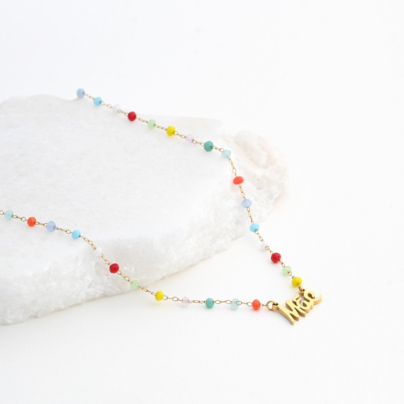 Collar palabra acero - MADRE 