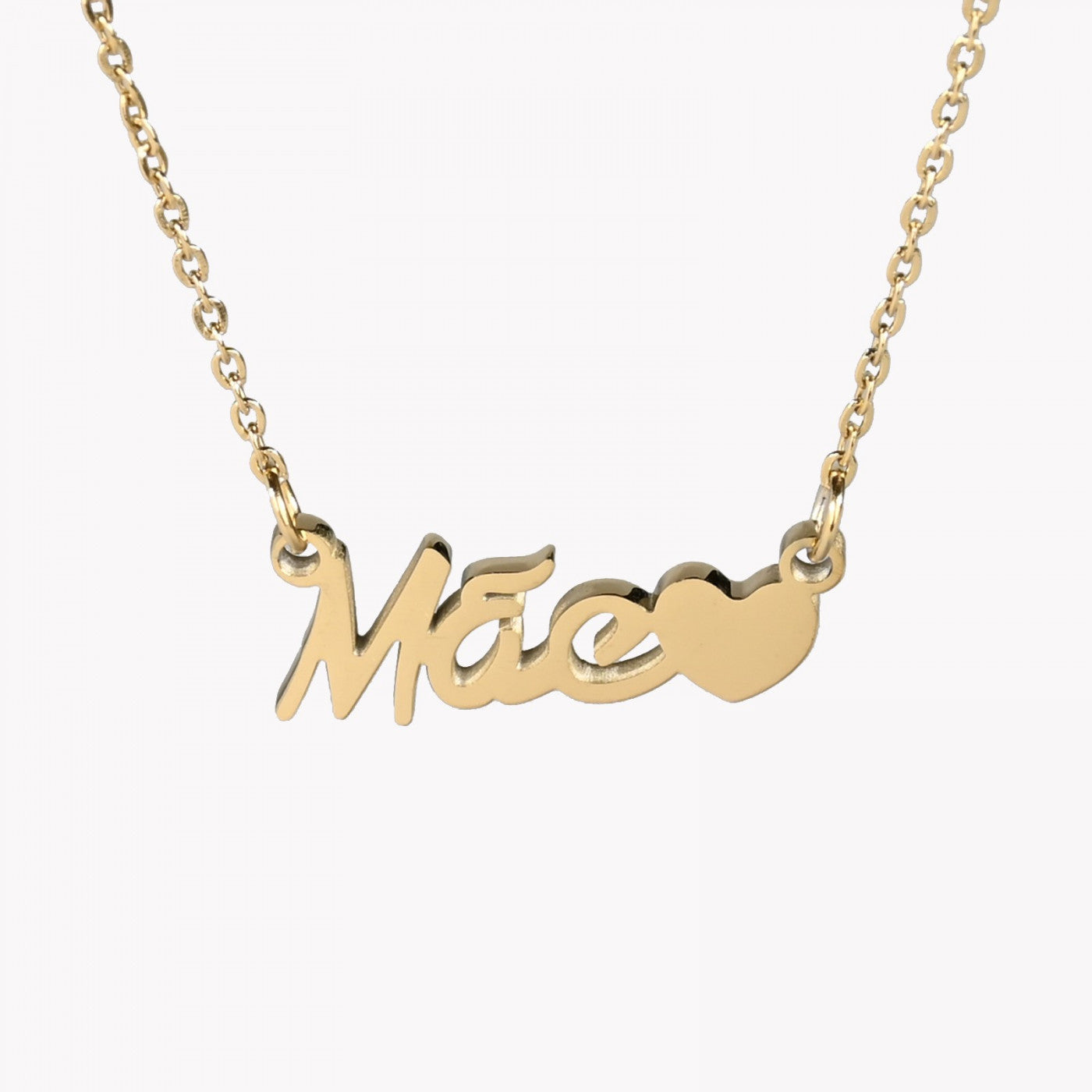 Collar fino de acero - MADRE 